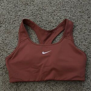 Nike Rust Brown Sports Bra